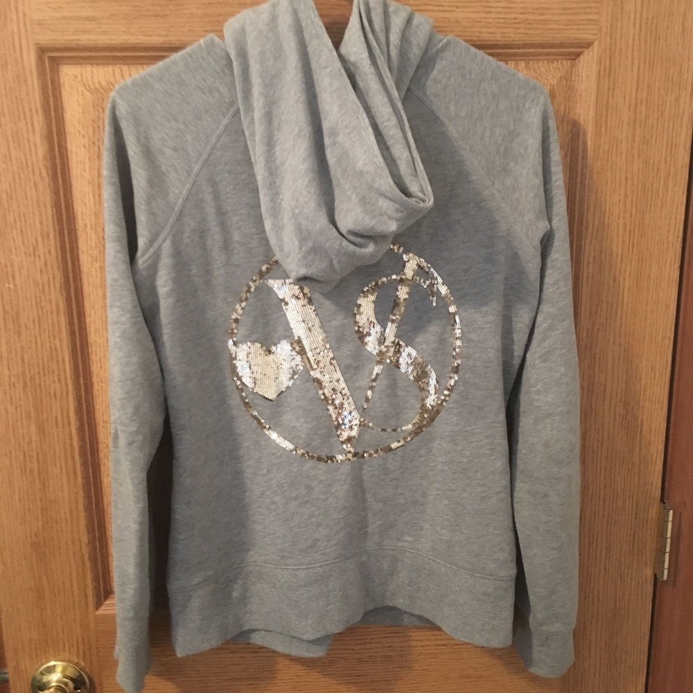 Victoria's Secret zip up sweatshirt